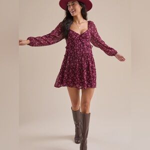 Altar’d State Floral Mini Dress - XS